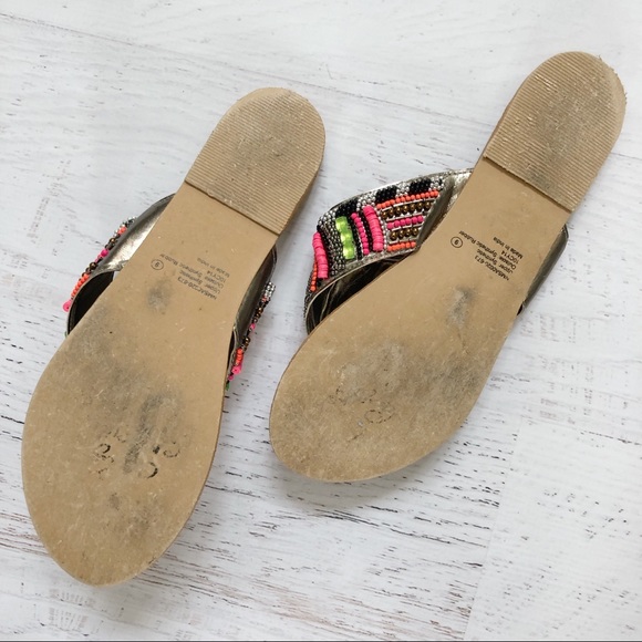 Naughty Monkey Fuchsia Electric Shine Sandal 9 - Picture 7 of 7